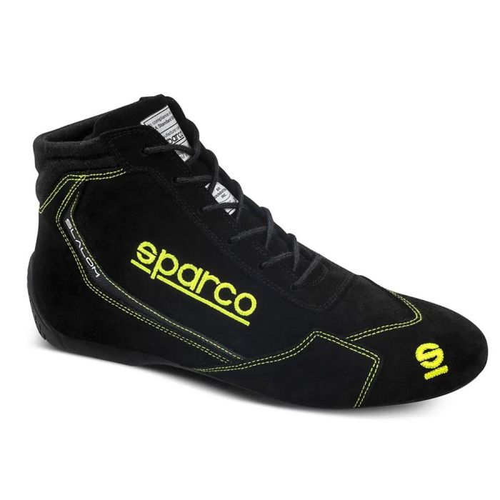 Sparco Botines Slalom 2022 S00129545NRGF Talla 45 Negro-Amarillo FIA 8856-2018 1