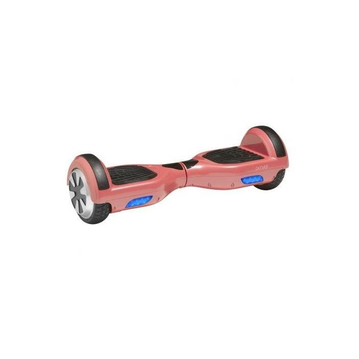 MONOPATIN ELECTRICO HOVERBOARD DENVER DBO-6501 PINK MK2 - LLANTAS 6.5"/16.5CM - 2 MOTORES 350W - DOBLE ESTABILIDAD - 15KM/H - BAT 4000MAH MONOPATIN ELECTRICO HOVERBOARD DENVER DBO-6501 PINK MK2 - LLANTAS 6.5"/16.5CM - 2 MOTORES 350W - DOBLE ESTABILIDAD - 15KM/H - BAT 4000MAH
