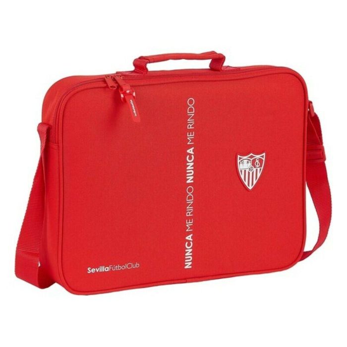 Cartera Escolar Sevilla Fútbol Club Rojo (38 x 28 x 6 cm) Cartera Escolar Sevilla Fútbol Club Rojo (38 x 28 x 6 cm)