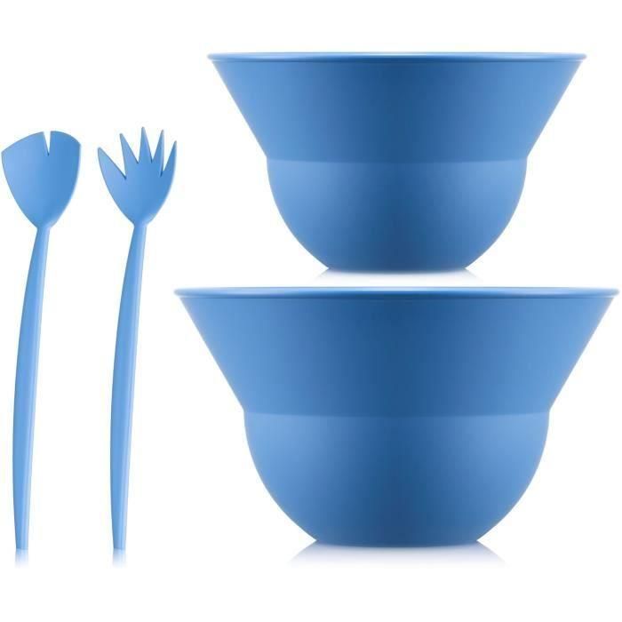 Bodum BOD0699965464615 Juego de 2 Cuencos de Ensalada Topee Matisse 3L y 4.9L con Cubiertos Bodum BOD0699965464615 Juego de 2 Cuencos de Ensalada Topee Matisse 3L y 4.9L con Cubiertos