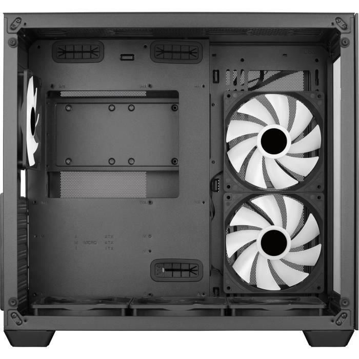 Caja de PC - AEROCOOL - Dryft G v2 (Negro) - Cubo - Formato ATX - Sin fuente de alimentación 4