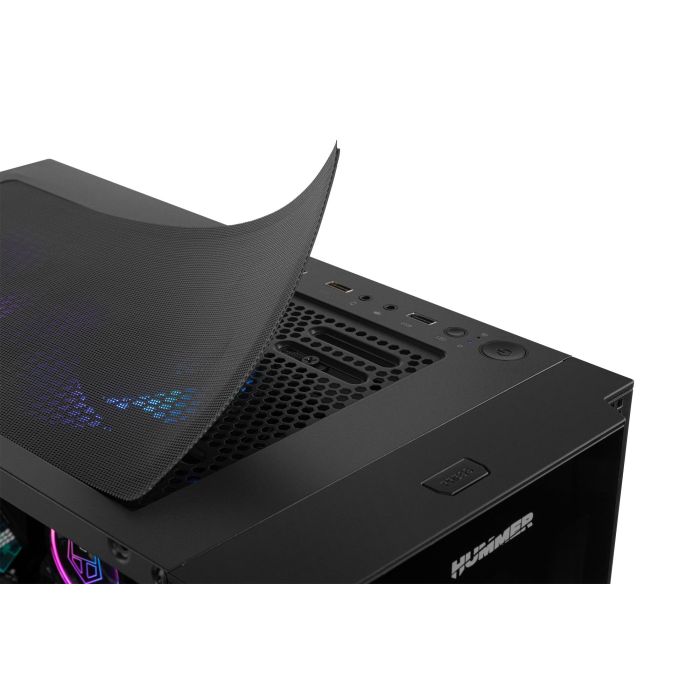 NOX Caja Atx Hummer Horus. Semitorre. Argb. Frontal y Lateral Cristal Templado 9 NOX Caja Atx Hummer Horus. Semitorre. Argb. Frontal y Lateral Cristal Templado 9