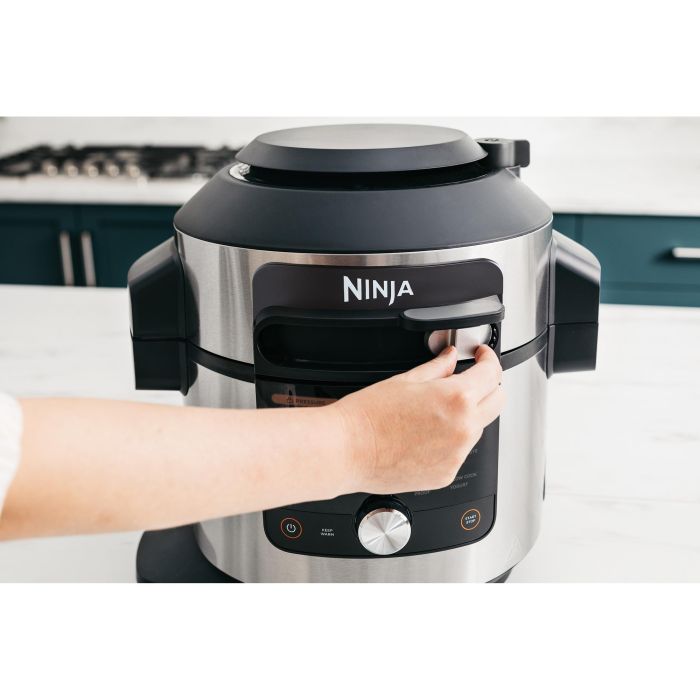Ninja OL750EU Olla Eléctrica Multifunción 14 en 1 7.5L SmartLid Multi Cooker Foodi MAX, Cocina a Presión y Freidora de Aire 7