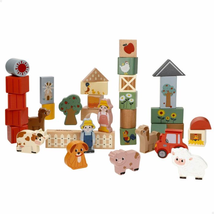 Bloques de Construcción Woomax 36 Piezas 6 Bloques de Construcción Woomax 36 Piezas 6