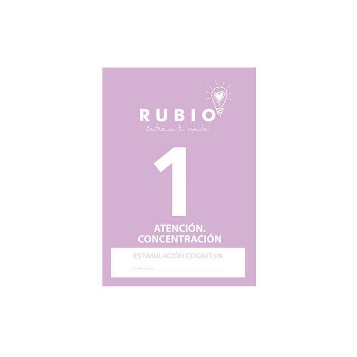 Cuaderno Rubio A4 Estimulacion Cognitiva Atencion Nº 1 5 unidades