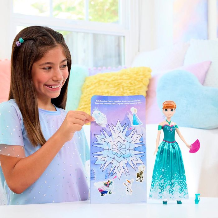 Muñeca Anna Spin And Reveal Jbg60 Disney Frozen 3