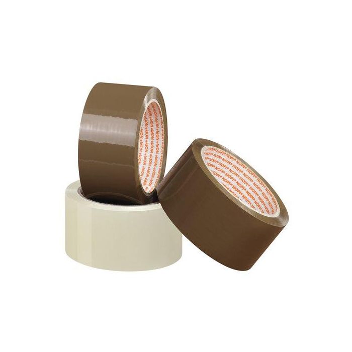 Cinta De Embalaje Tesa Nopi Pp Rollo 66X48 Marron (Set de 6)