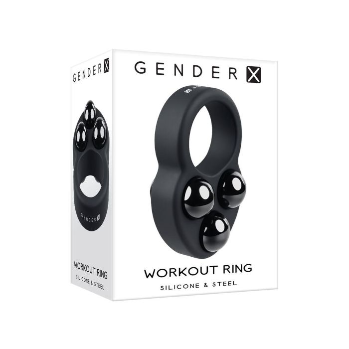 Anillo para el Pene Gender X Gender X Negro 1 Anillo para el Pene Gender X Gender X Negro 1