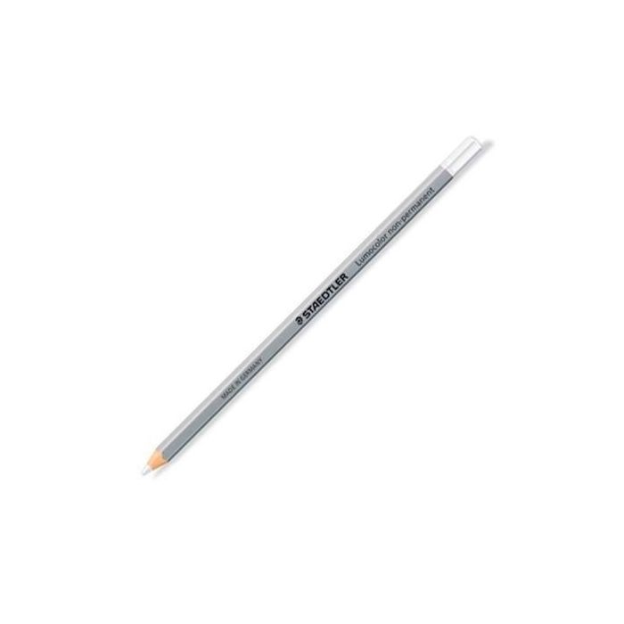 Staedtler Lápiz para Marcar Omnichrom Non-Permanent Blanco, 12 Unidades (12 Unidades)