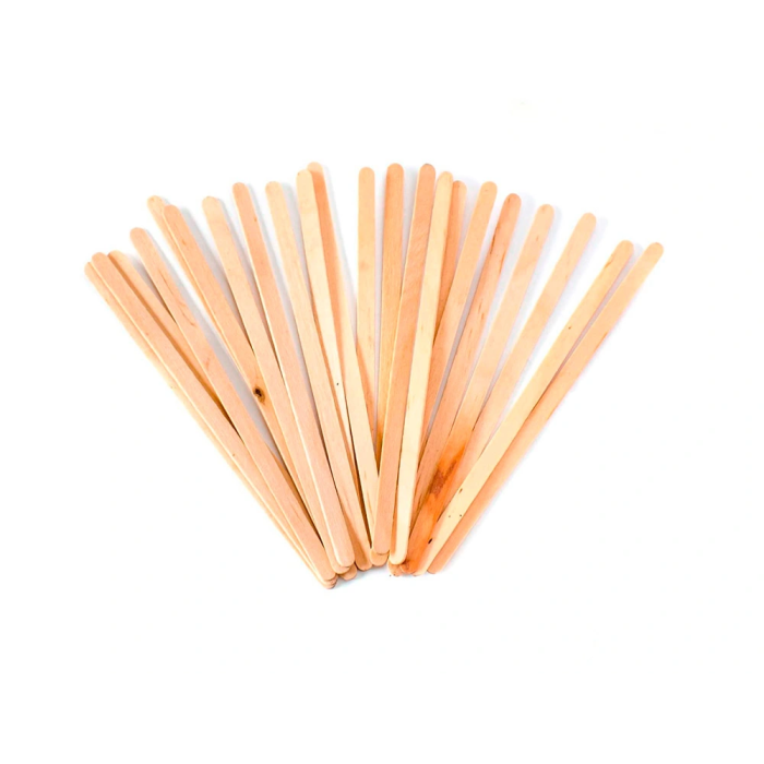 Paletina agitadora de madera 14 cm con funda individual, bolsa de 1000 unidades 6