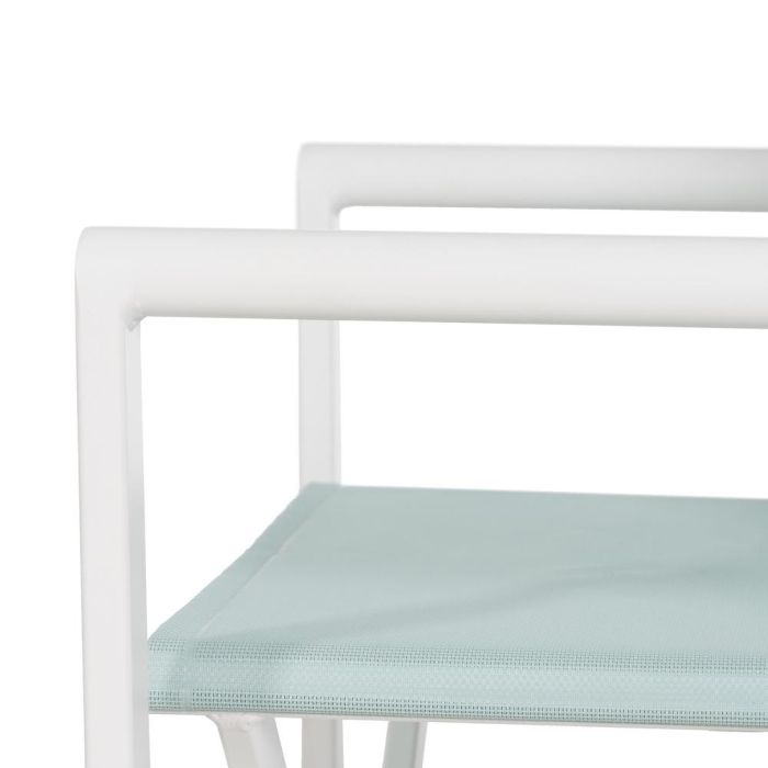 Silla Director Verde-Blanco 56 X 53 X 84 cm