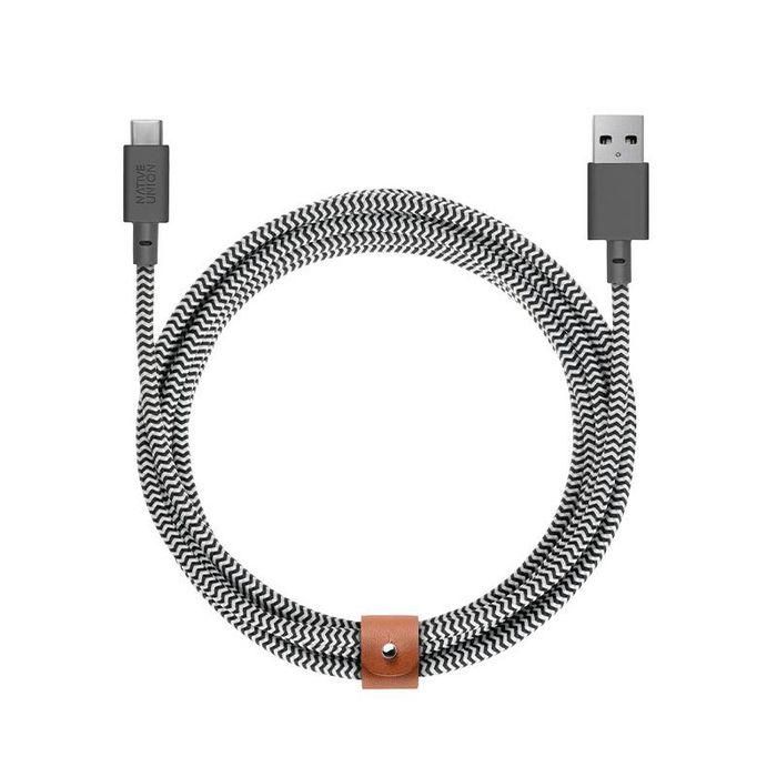 Native Union Belt Cable-Type-A-C-Zebra-3M Native Union Belt Cable-Type-A-C-Zebra-3M