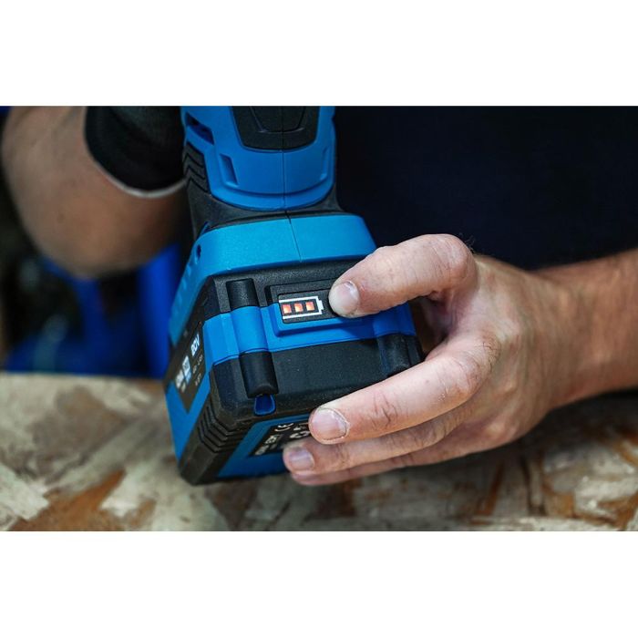 Koma Tools 20v-am-k Kit Amoladora Angular Pro Series 20V con 1 Batería 4.0Ah y Cargador, 9500 RPM, Ø 115mm, en Maletín 8 Koma Tools 20v-am-k Kit Amoladora Angular Pro Series 20V con 1 Batería 4.0Ah y Cargador, 9500 RPM, Ø 115mm, en Maletín 8