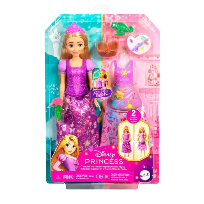 Muñeca Rapunzel Historias Mágicas Jbg09 Disney Princess 2