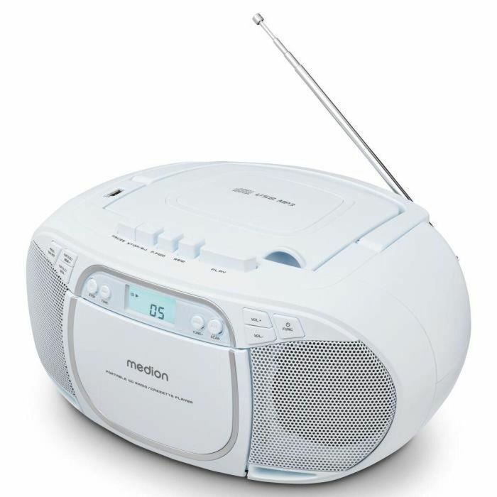 Medion MED4061275227482 Radio CD FM 2x2.2W RMS Azul 5 Medion MED4061275227482 Radio CD FM 2x2.2W RMS Azul 5