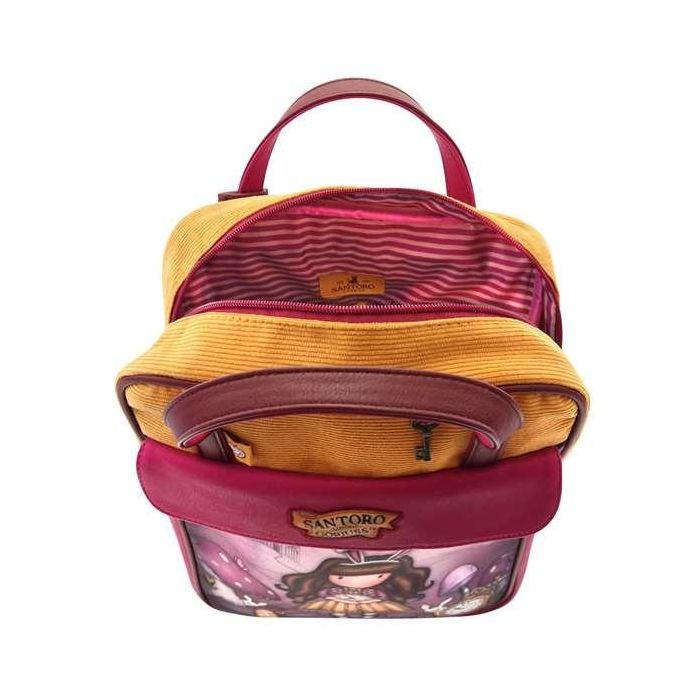 Mochila Gorjuss Just one second Salmón (27 x 10 x 37 cm) 2 Mochila Gorjuss Just one second Salmón (27 x 10 x 37 cm) 2