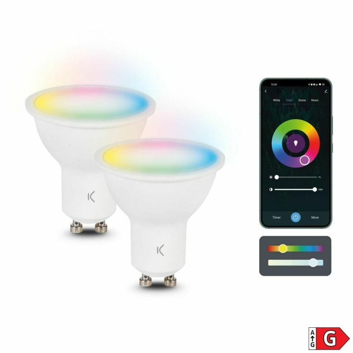 Bombilla LED KSIX GU10 5,5 W G 11 Bombilla LED KSIX GU10 5,5 W G 11