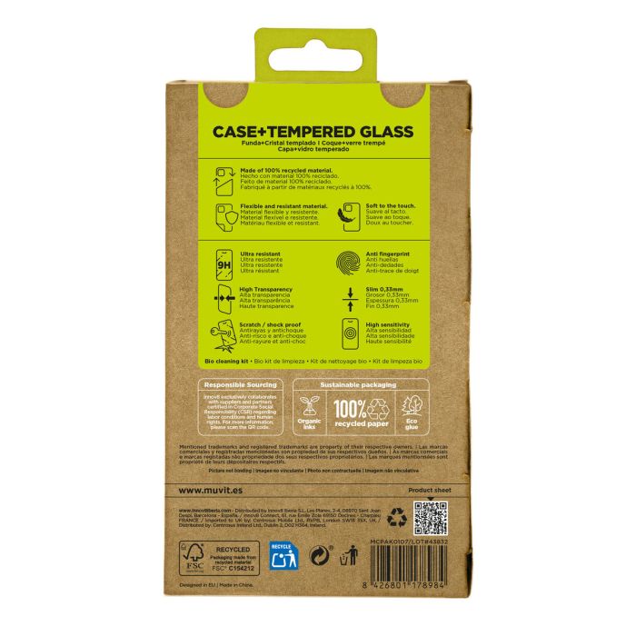 Funda y Protector para Móvil Muvit for Change iPhone 17 1