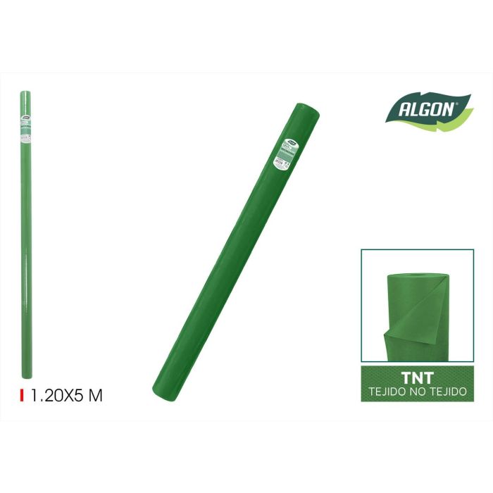 Mantel TNT Green 1.20 x 5 m - Algon (16 Unidades) Mantel TNT Green 1.20 x 5 m - Algon (16 Unidades)