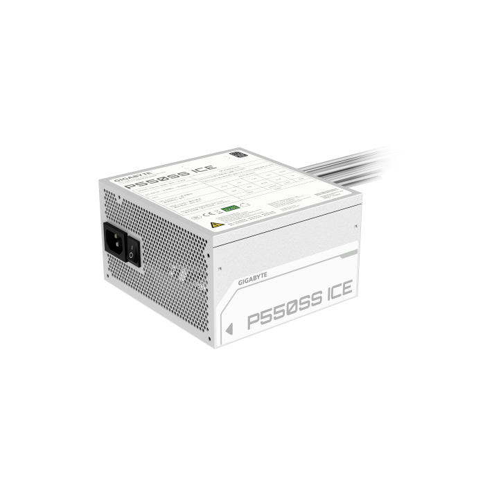 Gigabyte 28200-P55SW-1EUR Fuente de Alimentación 550W 80 PLUS Silver ATX 3.0 PCIe 5.0 EU 5 Gigabyte 28200-P55SW-1EUR Fuente de Alimentación 550W 80 PLUS Silver ATX 3.0 PCIe 5.0 EU 5