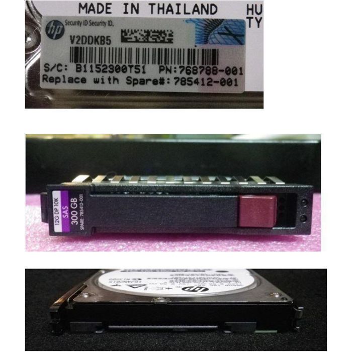 Hewlett Packard Enterprise 300GB HDD, SAS, 10000rpm, 2.5" 1 Hewlett Packard Enterprise 300GB HDD, SAS, 10000rpm, 2.5" 1
