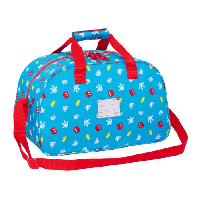 Bolsa de Deporte Mickey Mouse Clubhouse Fantastic Azul Rojo 40 x 24 x 23 cm 1