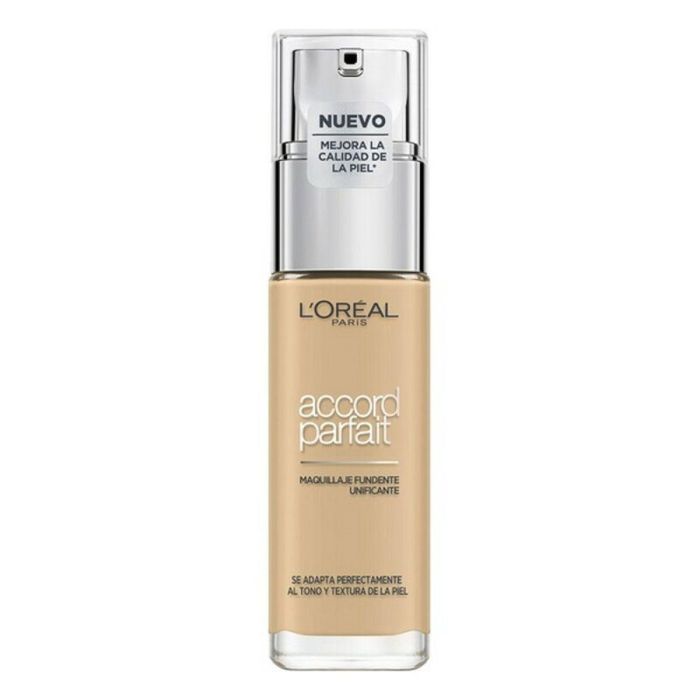 Base de Maquillaje Fluida Accord Parfait L'Oreal Make Up (30 ml) (30 ml) 14 Base de Maquillaje Fluida Accord Parfait L'Oreal Make Up (30 ml) (30 ml) 14