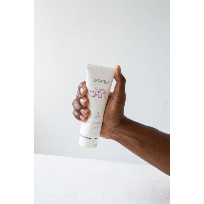 Lubricante Wicked Sensual Care Hybrid Jelle 120 ml 2 Lubricante Wicked Sensual Care Hybrid Jelle 120 ml 2