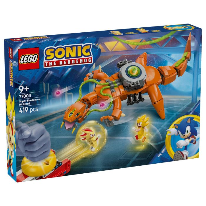 Lego Sonic the Hedgehog 77003 Super Shadow vs. Biolizard Set de Construcción para Niños y Niñas a partir de 9 Años