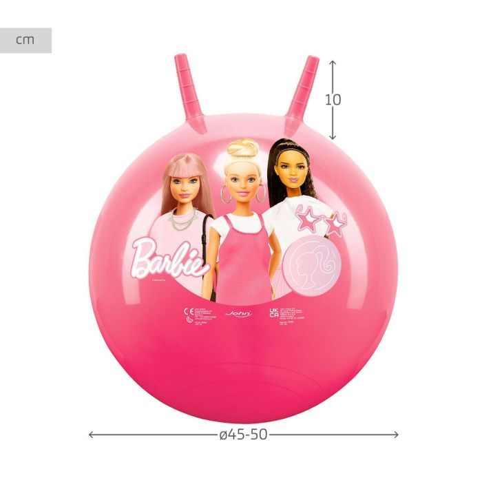 Pelota Saltarina Barbie Rosa 3