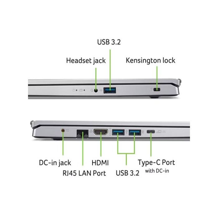 Acer Portátil Ag15 - 42P R5 AMD Ryzen 5 5625U 16GB RAM 512GB SSD 15.6" Full HD 8