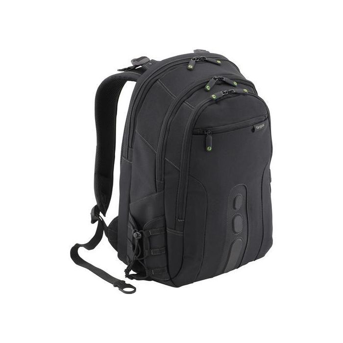 Targus TBB013EU Mochila para portátil 15.6" EcoSpruce Negro, fabricada con materiales reciclados y resistente al agua 10