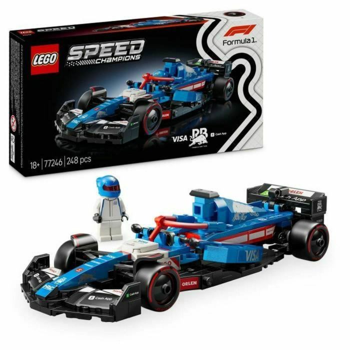 Lego Speed Champions 77246 F1 Car Visa Cash App RB VCARB 01 - Idea de regalo para adultos