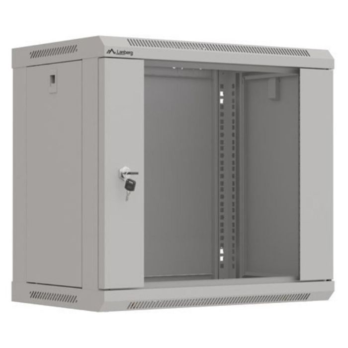 Lanberg WF03-5309-10S Armario Rack de Pared 9U Negro, con Cierre de Teclado, Rieles de Rack, Soporta hasta 60 kg 0 Lanberg WF03-5309-10S Armario Rack de Pared 9U Negro, con Cierre de Teclado, Rieles de Rack, Soporta hasta 60 kg 0