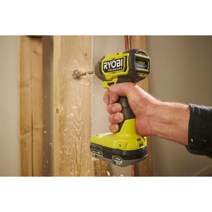 Atornillador de impacto - RYOBI - Sin escobillas - 18 V - 300 Nm - 4 modos de atornillado 1 Atornillador de impacto - RYOBI - Sin escobillas - 18 V - 300 Nm - 4 modos de atornillado 1