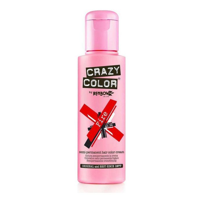 Tinte Semipermanente Fire Crazy Color Nº 56 Tinte Semipermanente Fire Crazy Color Nº 56