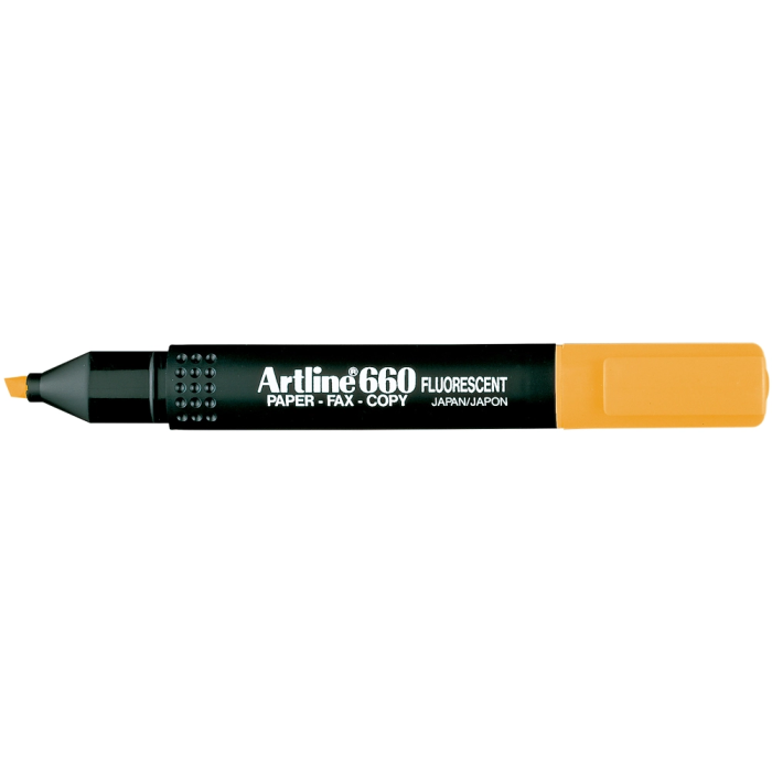 Artline Rotulador Fluorescente EK-660 Naranja Punta Biselada Trazo 1-5 mm 1 Artline Rotulador Fluorescente EK-660 Naranja Punta Biselada Trazo 1-5 mm 1