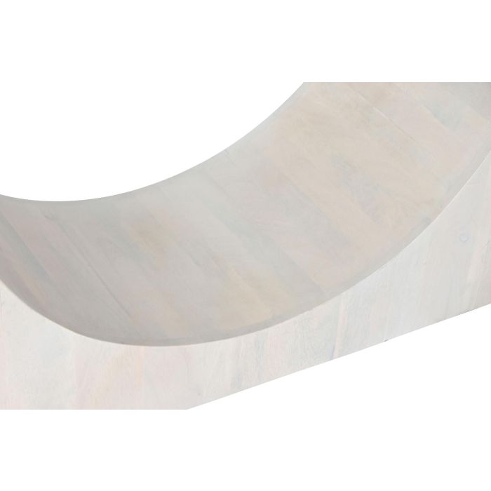 Mesa de Comedor Home ESPRIT Blanco Madera de mango 220 x 100 x 76 cm 5 Mesa de Comedor Home ESPRIT Blanco Madera de mango 220 x 100 x 76 cm 5
