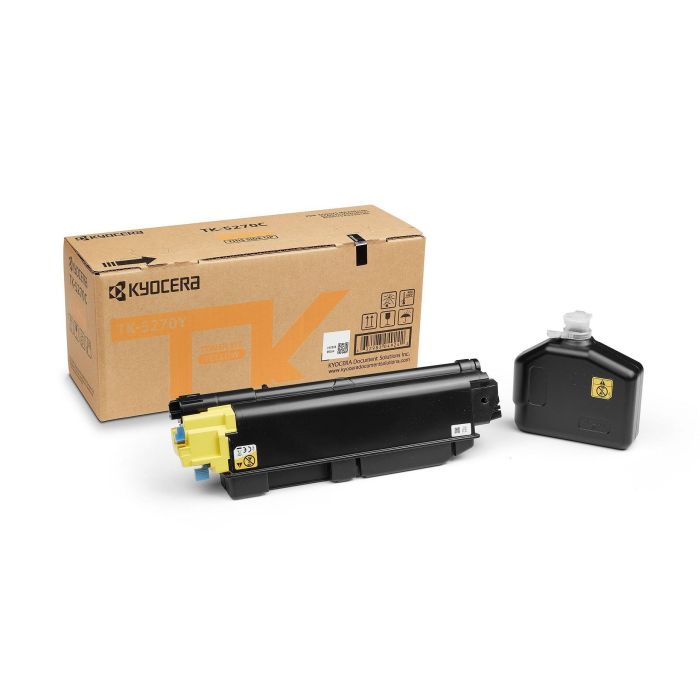 KYOCERA TK5270Y TONER AMARILLO PARA ECOSYS M6230/6630cidn 6000 pag KYOCERA TK5270Y TONER AMARILLO PARA ECOSYS M6230/6630cidn 6000 pag