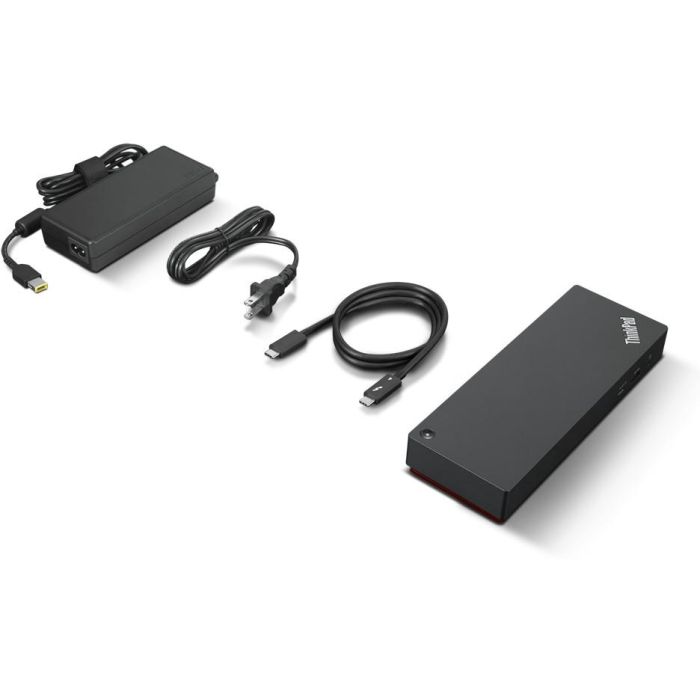 Lenovo ThinkPad Universal Thunderbolt 4 Dock 135W, Estación de Acoplamiento para PC con Múltiples Puertos 1 Lenovo ThinkPad Universal Thunderbolt 4 Dock 135W, Estación de Acoplamiento para PC con Múltiples Puertos 1