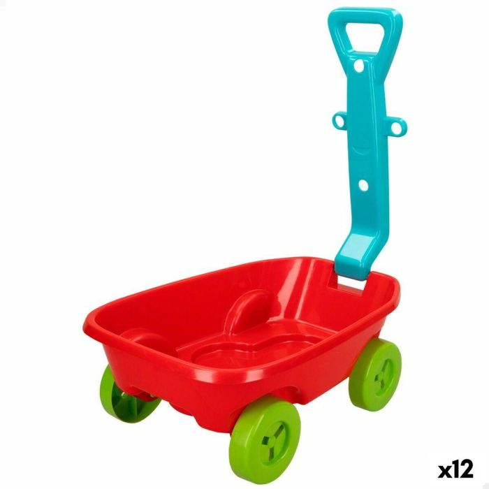 Set de Juguetes de Playa Colorbaby Carretilla Polipropileno (12 Unidades) Set de Juguetes de Playa Colorbaby Carretilla Polipropileno (12 Unidades)