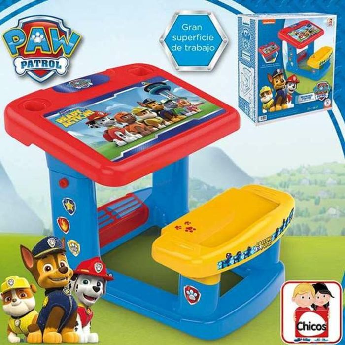 Pupitre con banco paw patrol 57x73x49 cm 6 Pupitre con banco paw patrol 57x73x49 cm 6