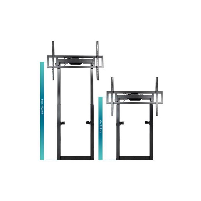 TooQ Soporte Suelo/Pared Eléctrico FSM01-B para TV 55-100" hasta 120kg 1 TooQ Soporte Suelo/Pared Eléctrico FSM01-B para TV 55-100" hasta 120kg 1