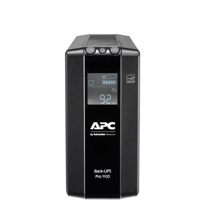 APC BR900MI Sistema de Alimentación Ininterrumpida (UPS) Línea Interactiva 0,9 kVA 540 W con 6 Salidas AC Negro 3 APC BR900MI Sistema de Alimentación Ininterrumpida (UPS) Línea Interactiva 0,9 kVA 540 W con 6 Salidas AC Negro 3
