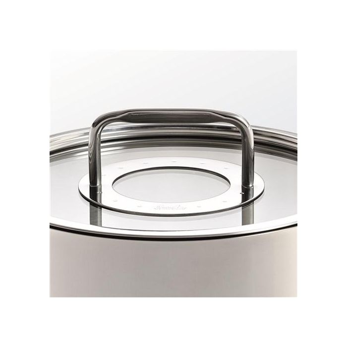 Fissler 086-112-24-000/0 Olla con Tapa 24cm 5.7L Acero Inoxidable Fondo Superthermic Apto Inducción 2