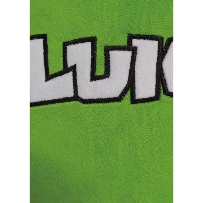 Mario Bros MAR3700891706636 Cojín 3D de Cara de Luigi de Microfibra - 40 cm 1