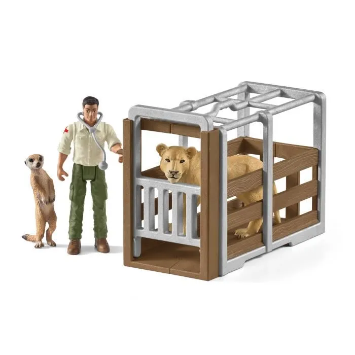 Schleich - Gran Camión de Rescate de Animales - Juguete de Figuras - 42475 5