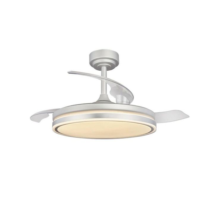 Ventilador de Techo CristalRecord RETRACT MOSS Gris 72 W 0 Ventilador de Techo CristalRecord RETRACT MOSS Gris 72 W 0