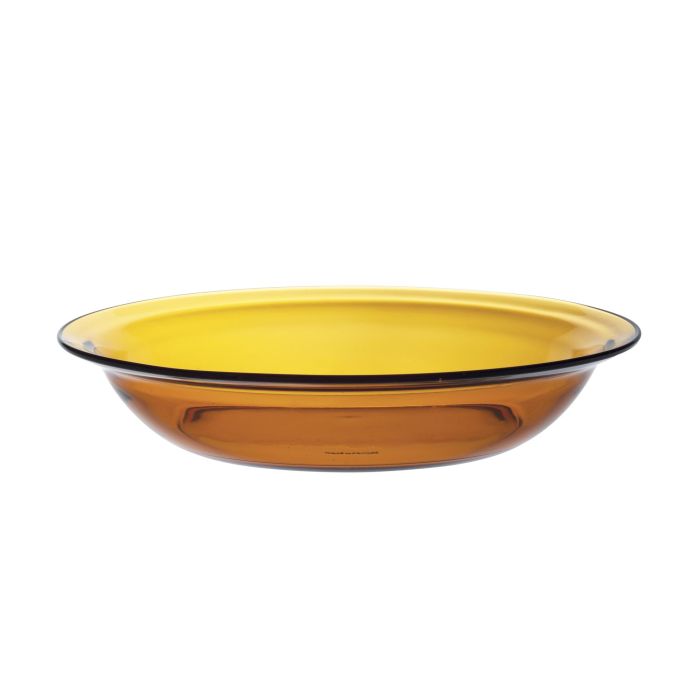 Duralex Fuente Onda Lys Ámbar Ø28 cm (12 Unidades) 2 Duralex Fuente Onda Lys Ámbar Ø28 cm (12 Unidades) 2