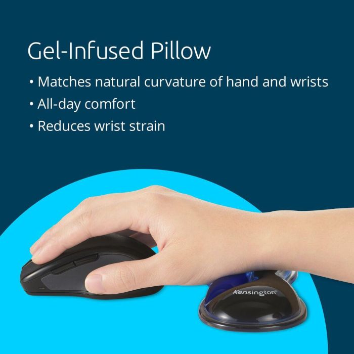 Alfombrilla de Ratón Kensington K62439WW Azul Gris 4
